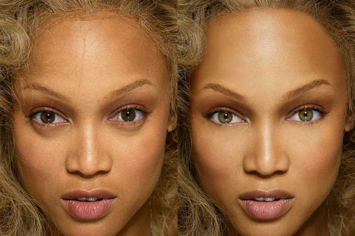 celebrities before and after photoshop 2022